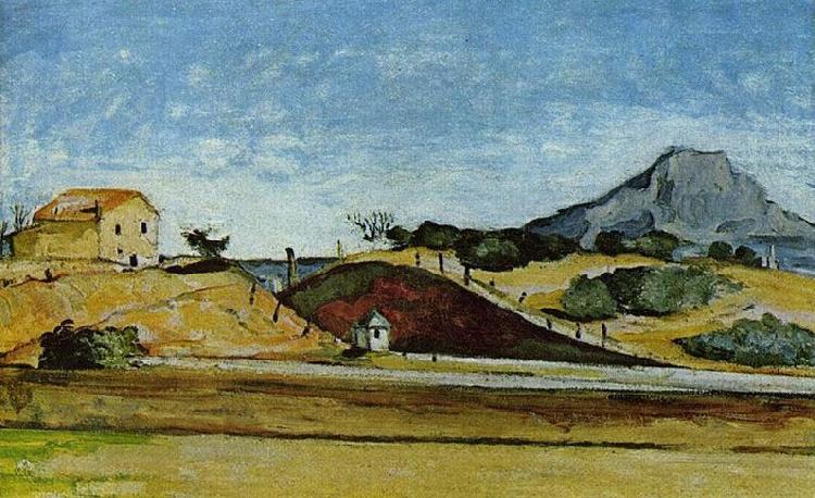 Paul Cezanne Der Bahndurchstich